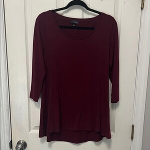 Express Deep Red Women's Tunic